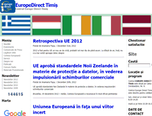 Tablet Screenshot of europedirect.bethany.ro